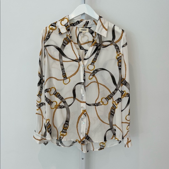 L’AGENCE CHAIN TOP SIZE MEDIUM NWOTS! - Picture 5 of 17